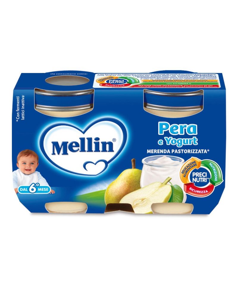 MELLIN MER YOGURT PERA 2X120G