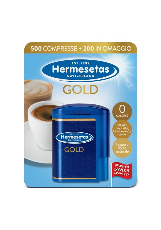 HERMESETAS GOLD 500+200 Compresse