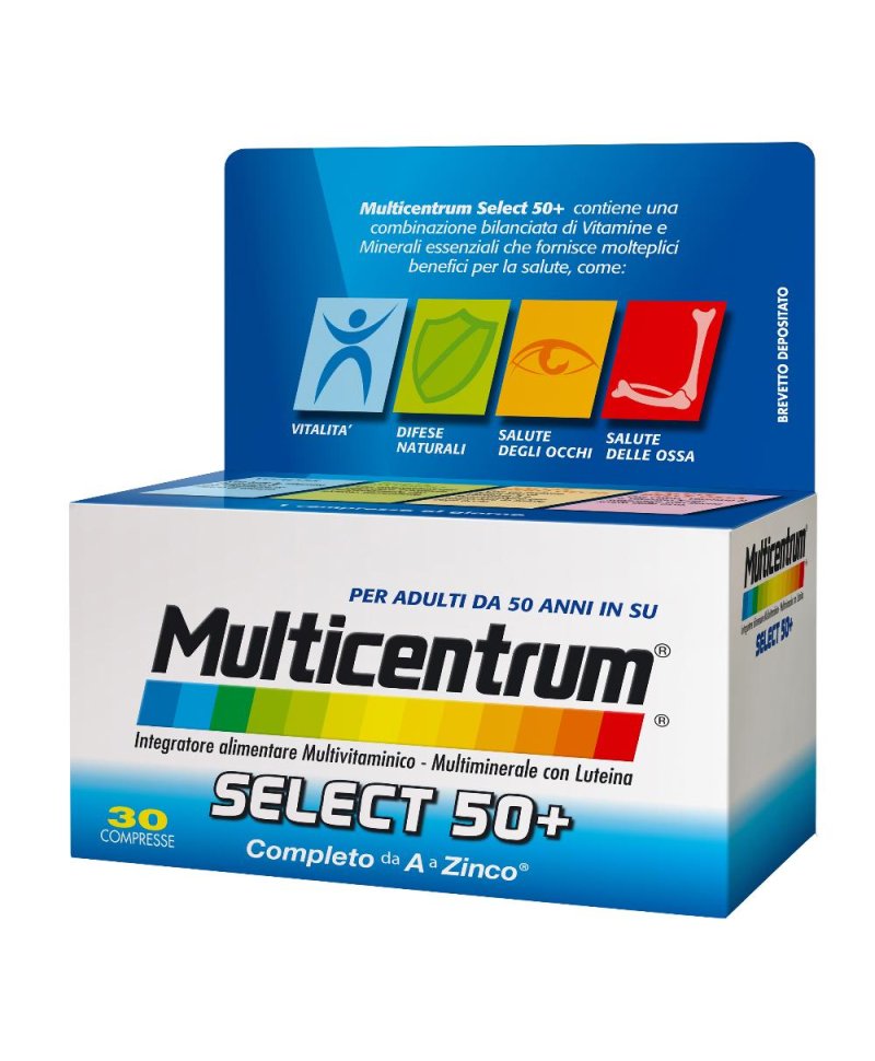 MULTICENTRUM SELECT 50+ 30 Compresse