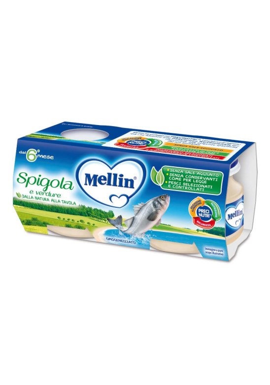 MELLIN OMOG SPIGOLA 2X80G