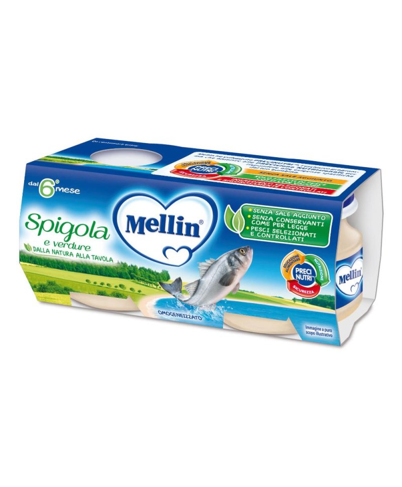 MELLIN OMOG SPIGOLA 2X80G