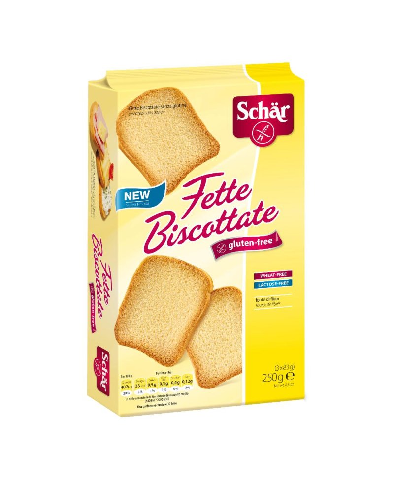 SCHAR FETTE BISCOTTATE 250G