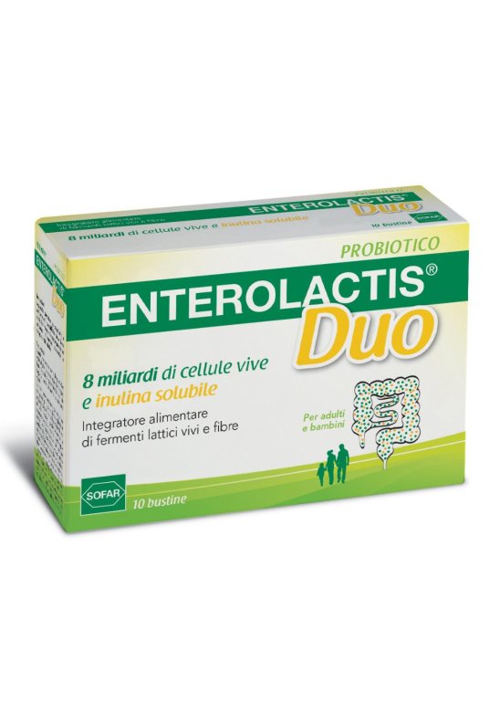 ENTEROLACTIS DUO POLV 10BUST