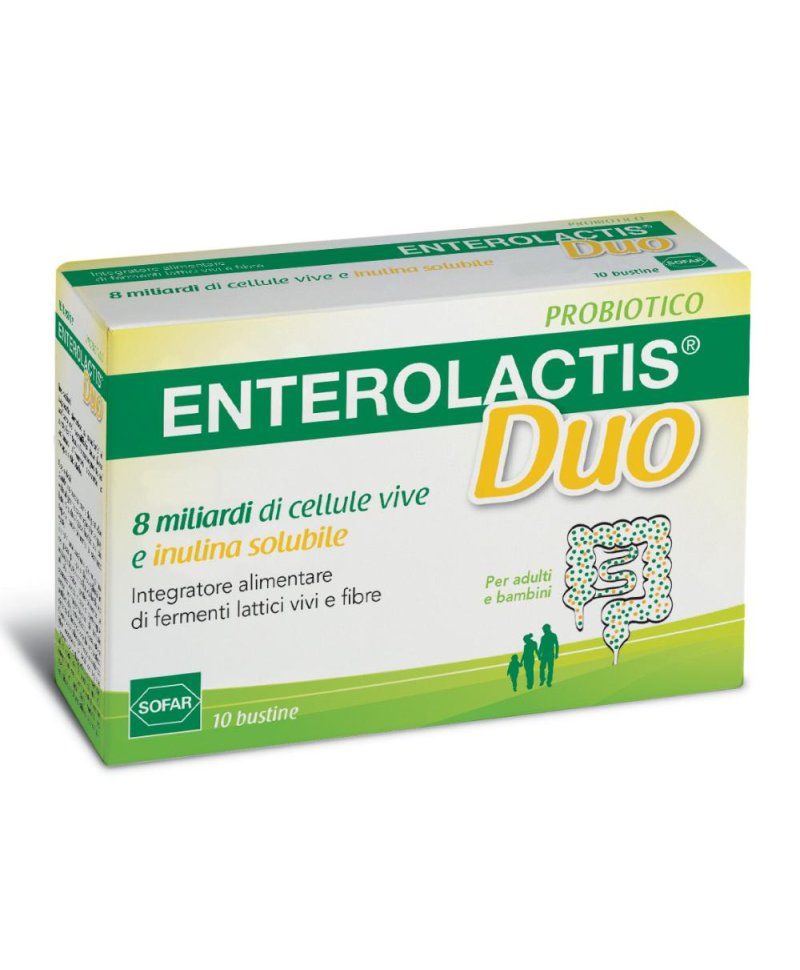 ENTEROLACTIS DUO POLV 10BUST