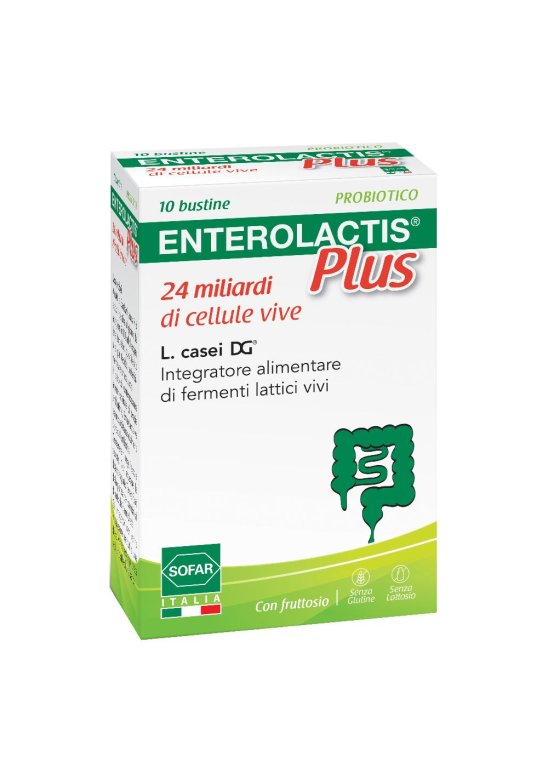 ENTEROLACTIS PLUS POLV 10BUST