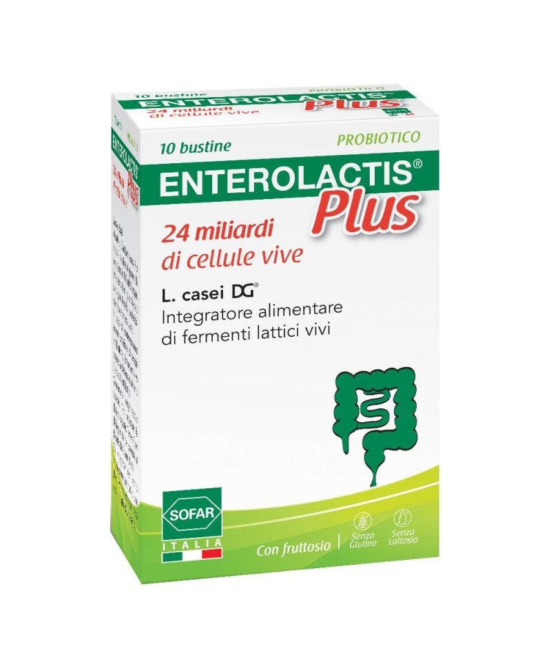 ENTEROLACTIS PLUS POLV 10BUST