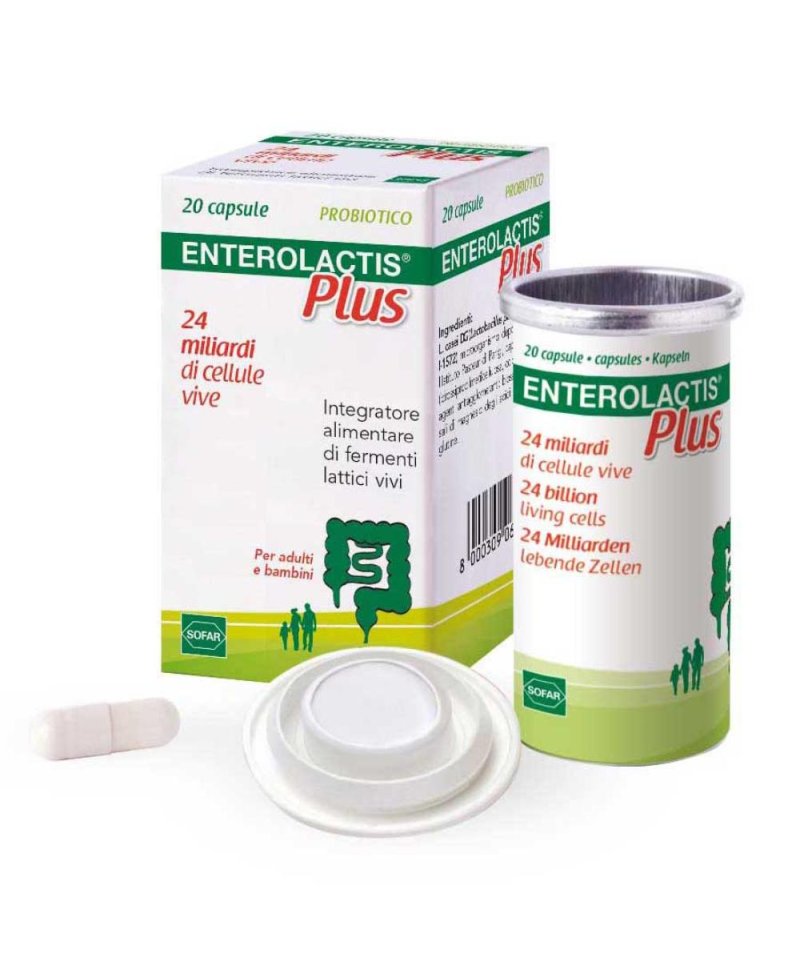 ENTEROLACTIS PLUS 20 Capsule