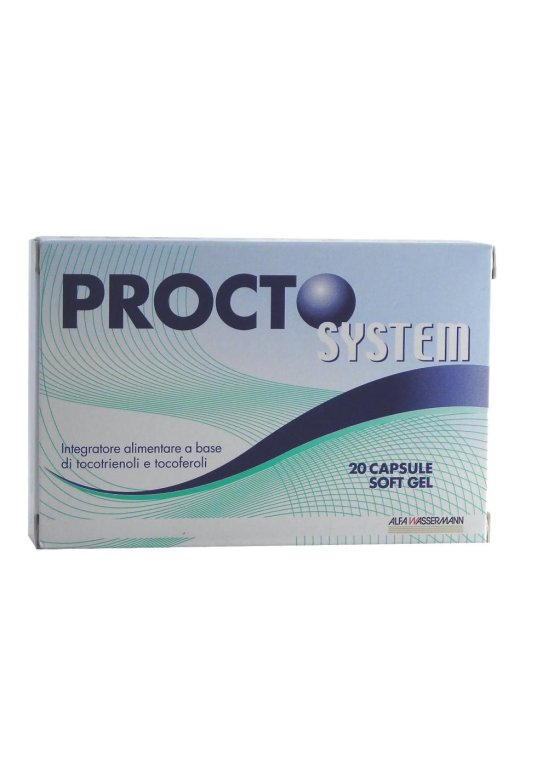 PROCTO SYSTEM 20 Capsule SOFT GEL