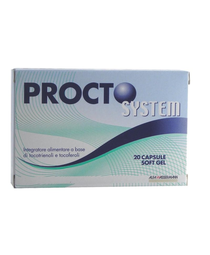 PROCTO SYSTEM 20 Capsule SOFT GEL