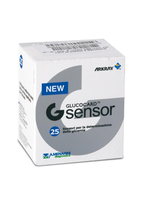 GLUCOCARD G SENSOR 25STR