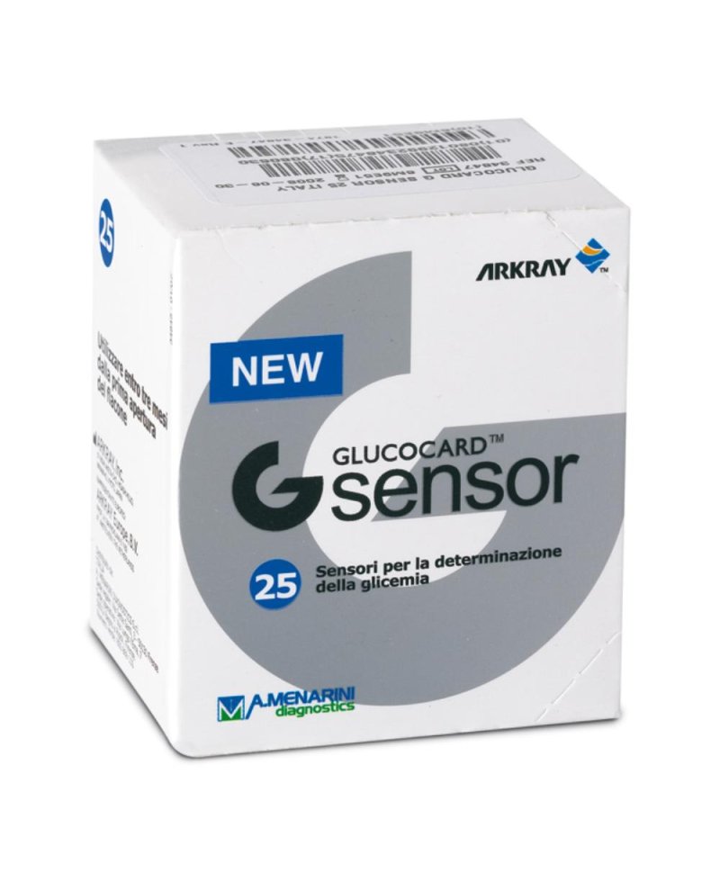 GLUCOCARD G SENSOR 25STR