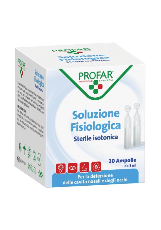 PROFAR SOLUZ FISIOL 5ML 20PZ