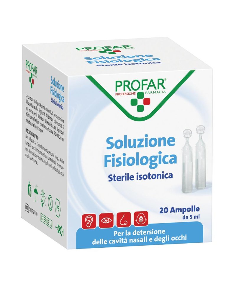 PROFAR SOLUZ FISIOL 5ML 20PZ