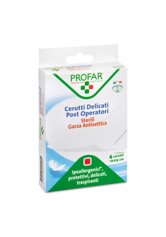 PROFAR MED POSTOP 10X15CM 4PZ