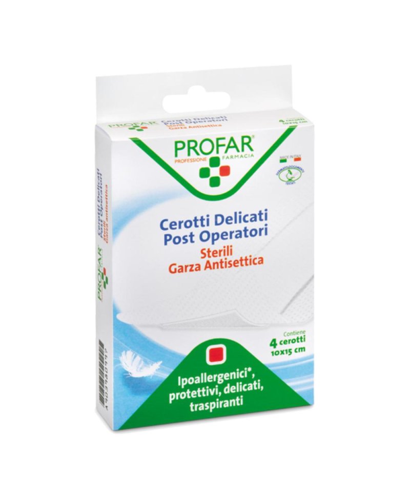 PROFAR MED POSTOP 10X15CM 4PZ