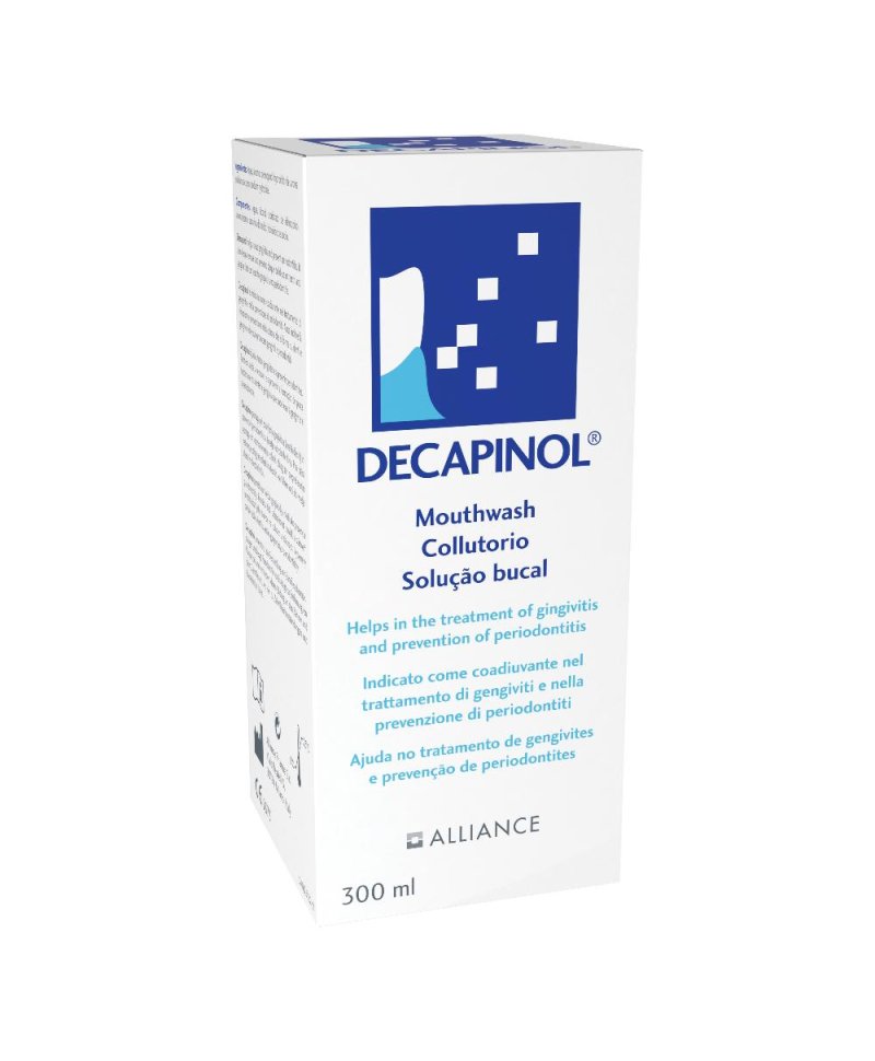 DECAPINOL COLLUTORIO 300 mL con Delmopinol 2%