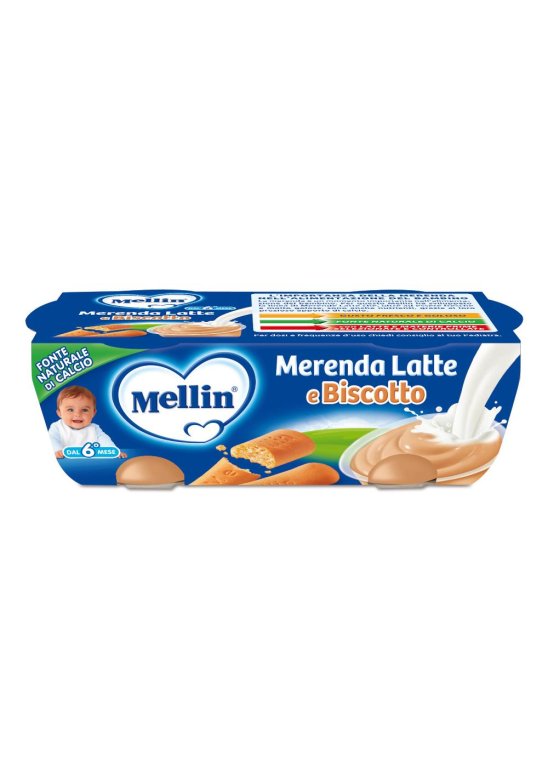 MELLIN MER LATTE BISC 2X130G