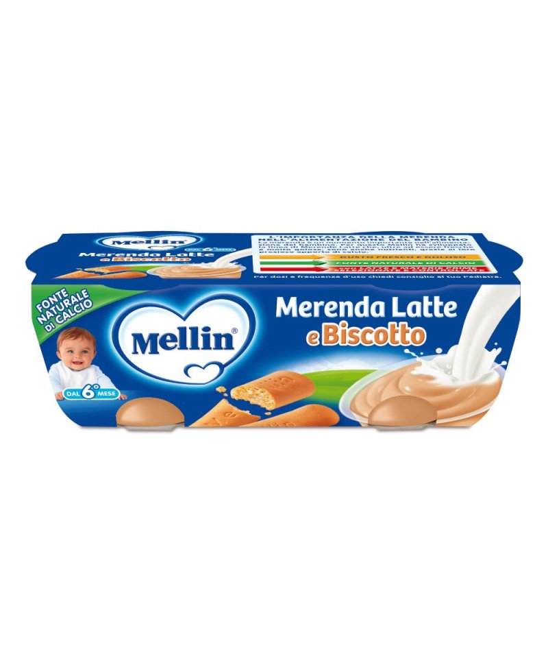 MELLIN MER LATTE BISC 2X130G