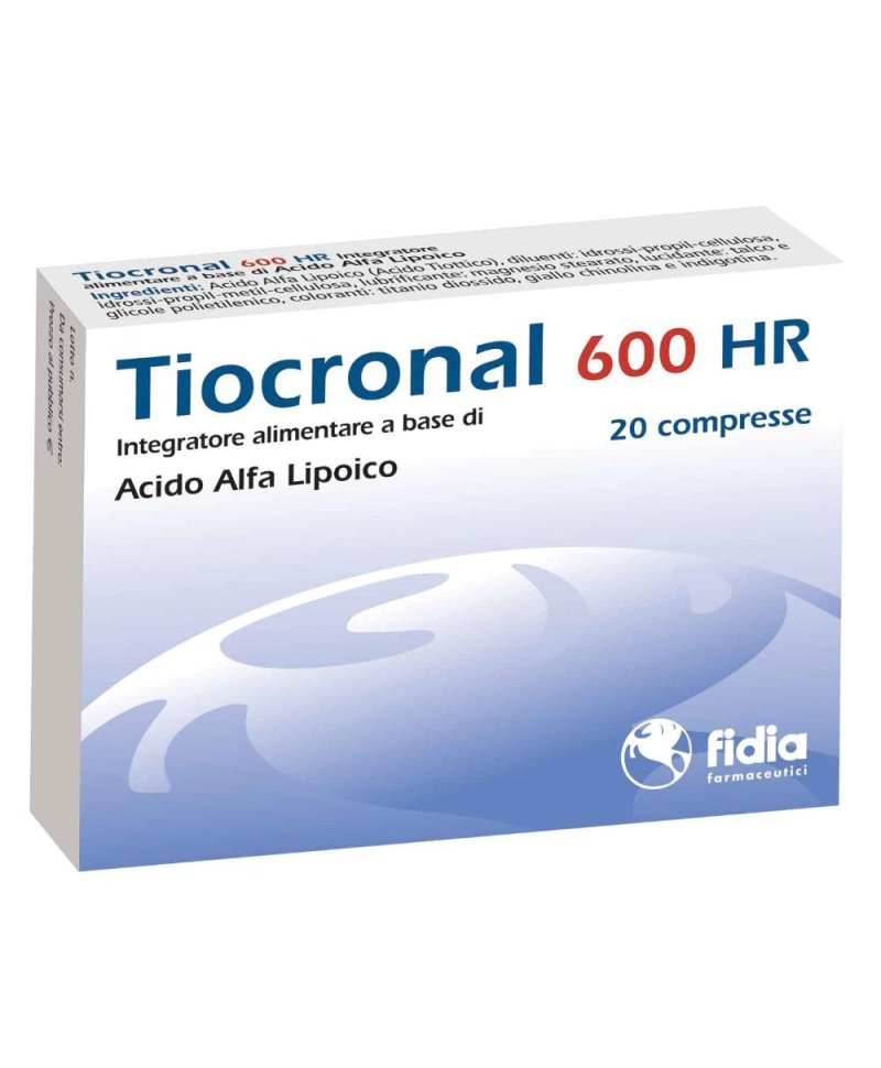 TIOCRONAL 600HR 20 Compresse