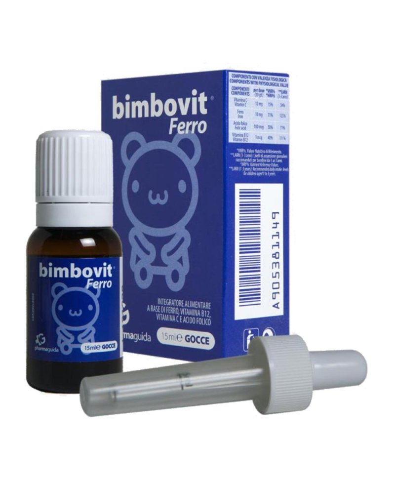 BIMBOVIT FERRO GOCCE 15ML