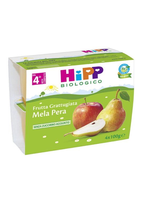 HIPP BIO FRU GRAT MELA/P4X100G