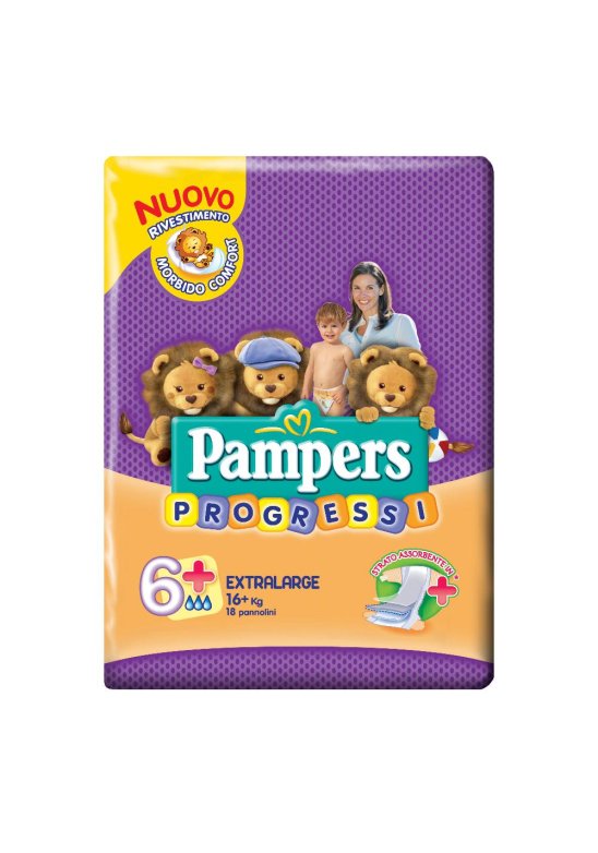 PAMPERS PROGRESSI PLAYTIM XL18