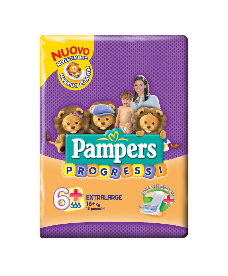 PAMPERS PROGRESSI PLAYTIM XL18