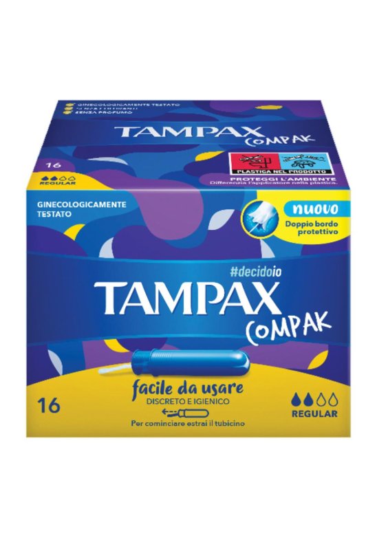 TAMPAX COMPAK REGULAR 16PZ