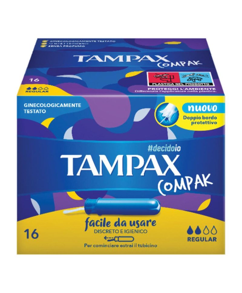 TAMPAX COMPAK REGULAR 16PZ