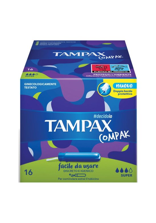 TAMPAX COMPAK SUPER 16PZ