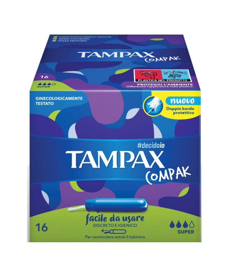 TAMPAX COMPAK SUPER 16PZ