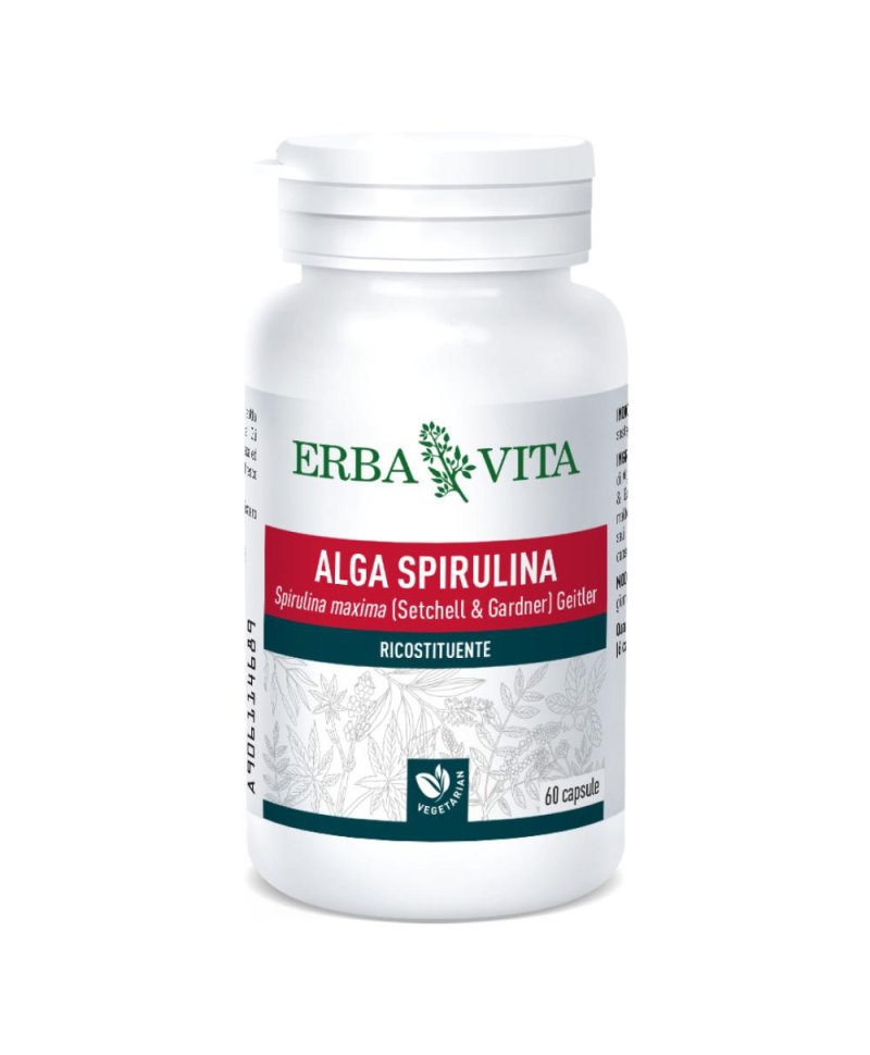 ALGA SPIRULINA 60 Capsule 450MG