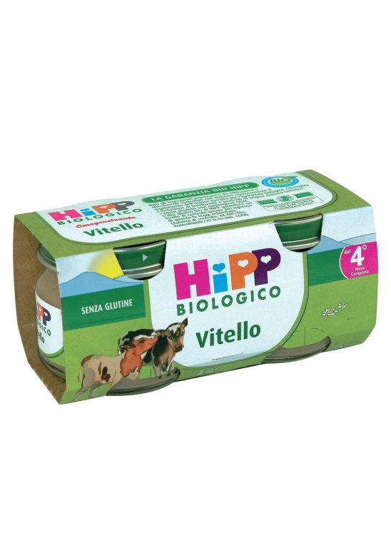 HIPP BIO OMOG VITELLO 80G 2PZ