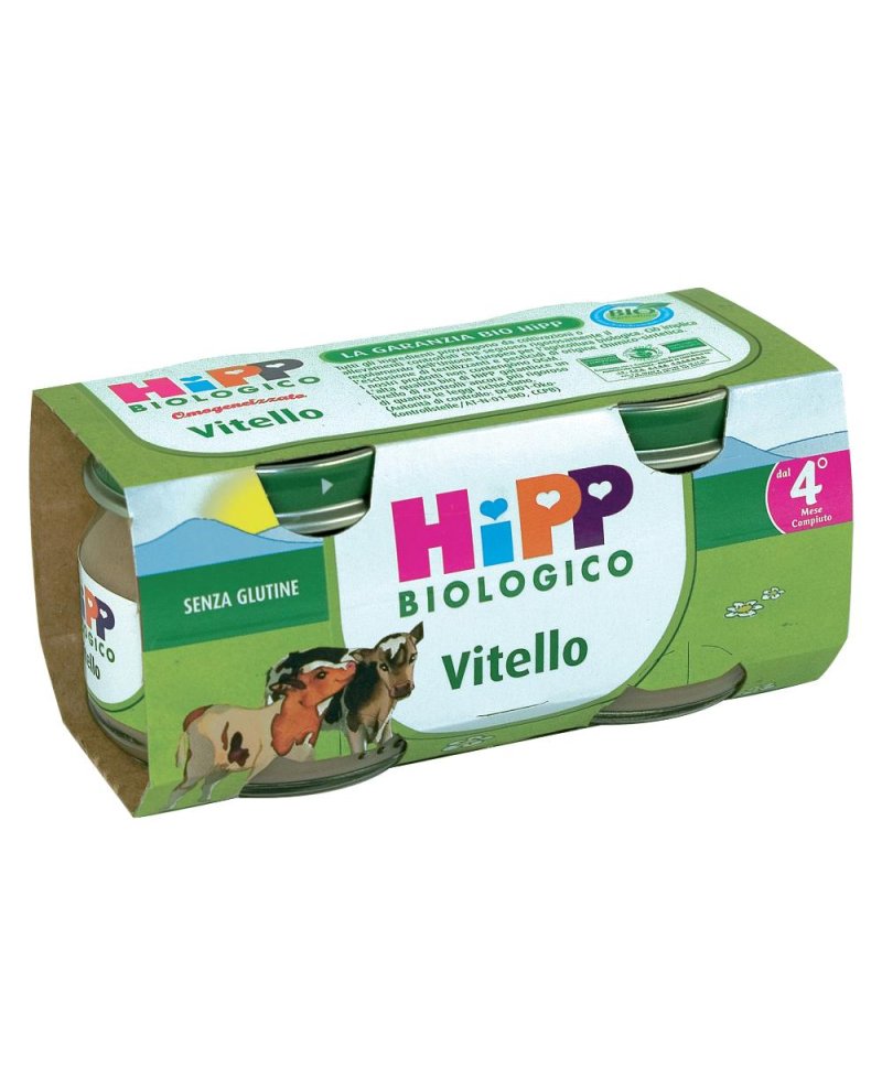 HIPP BIO OMOG VITELLO 80G 2PZ