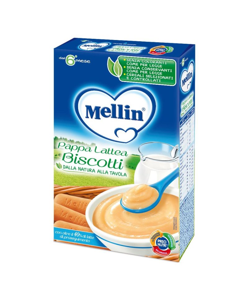 MELLIN PAPPA LATTEA BISC 250G