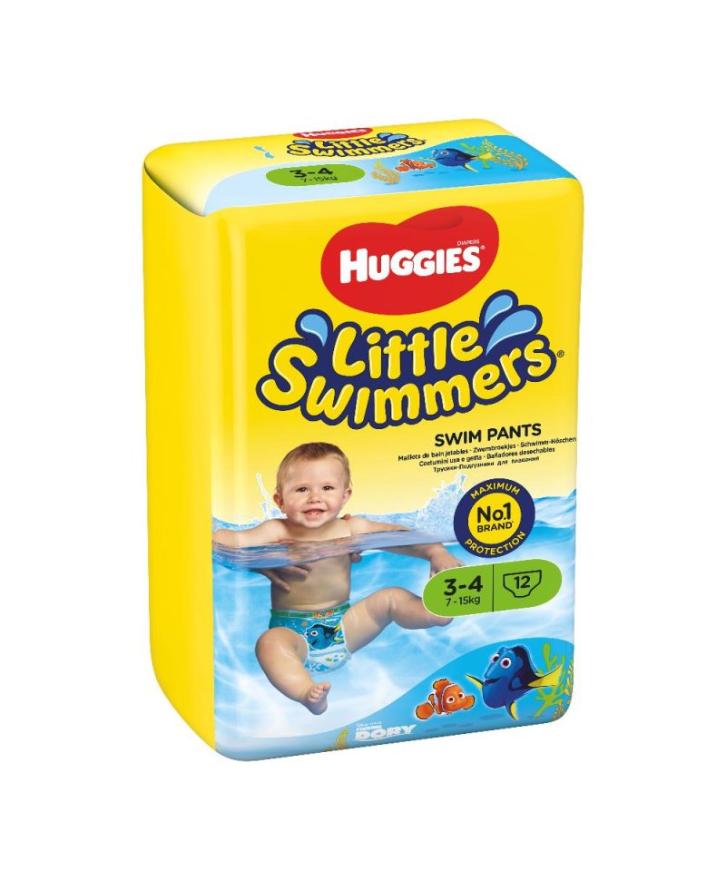 HUGGIES LITTLE SWIMMERS 12PZ