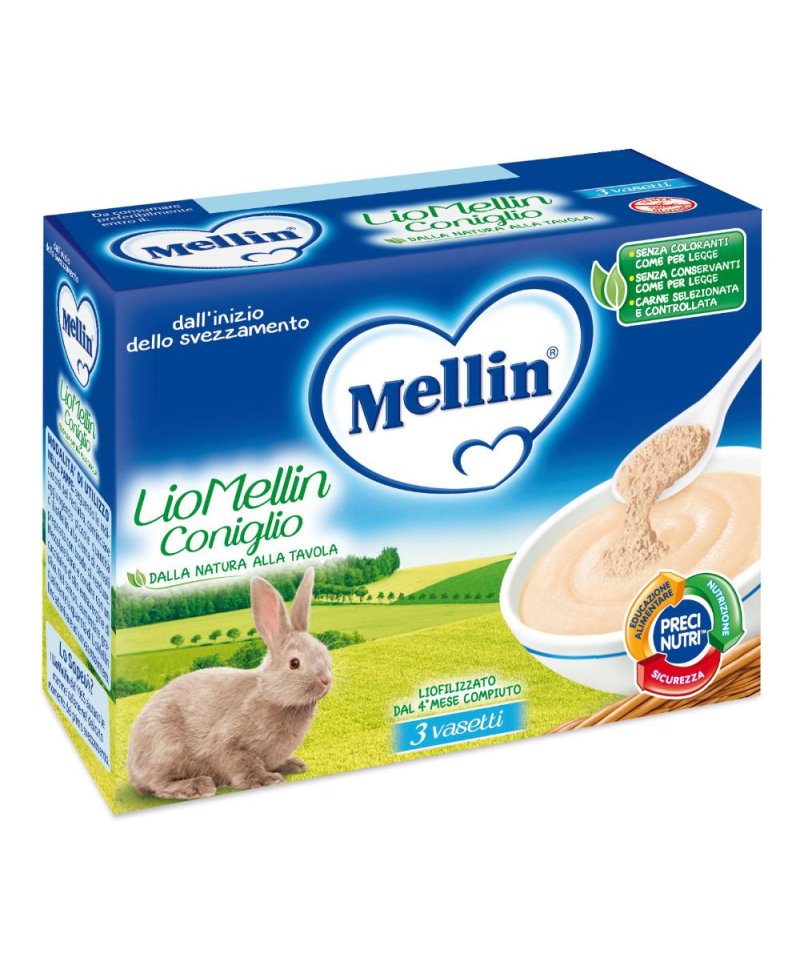 MELLIN LIOF CONIGLIO 3X10G