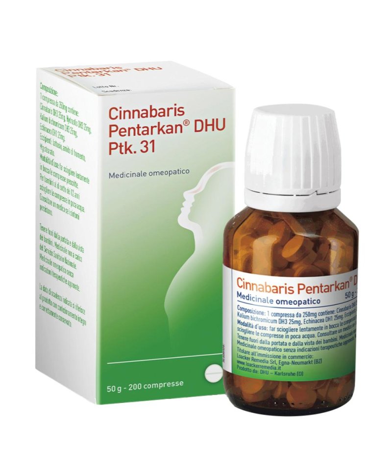 CINNABARIS 31 50G 200 Compresse PTK