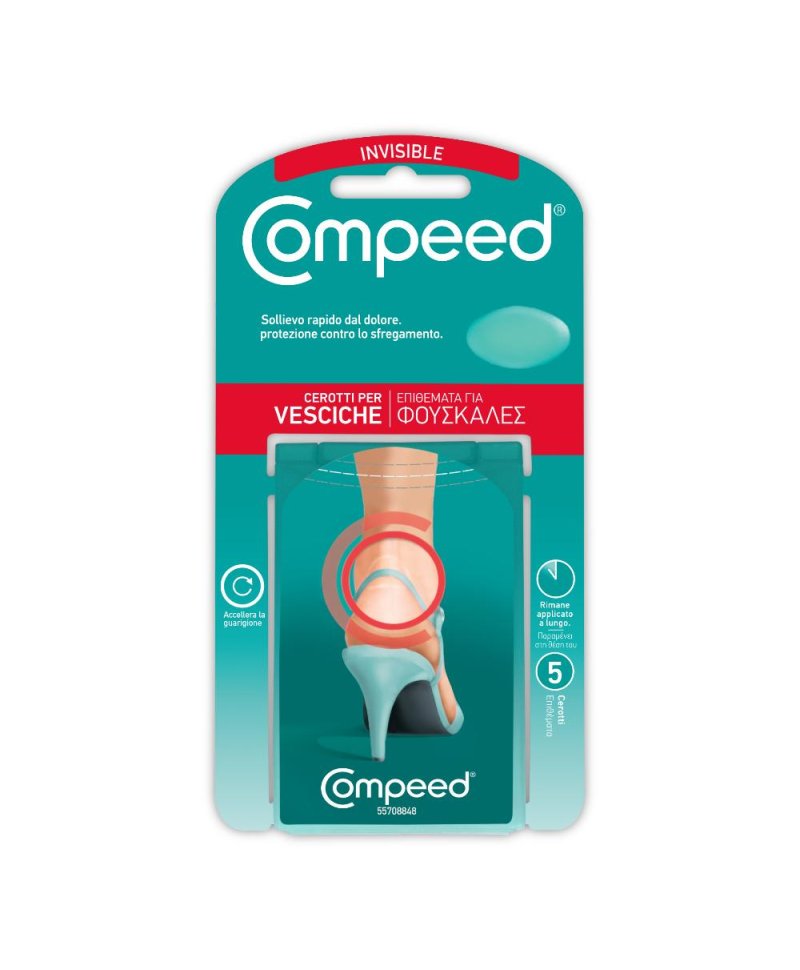 COMPEED VESCICHE INVISIBILE5PZ