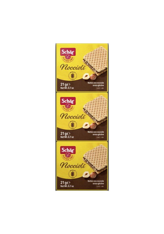 SCHAR NOCCIOLI' WAFERS C/NOC