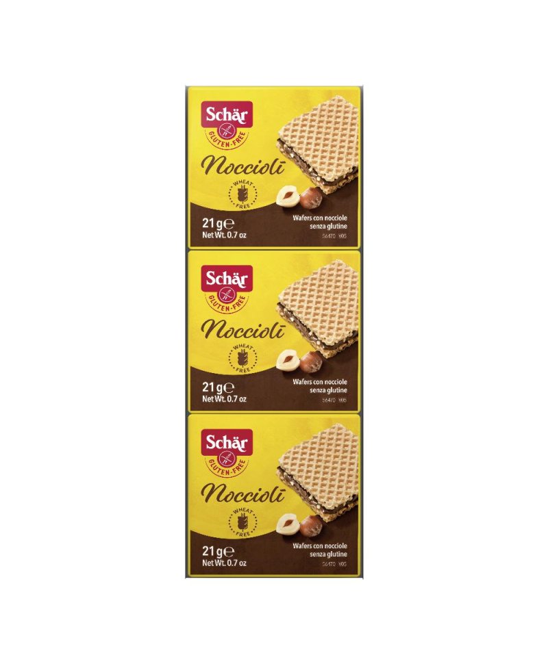 SCHAR NOCCIOLI' WAFERS C/NOC