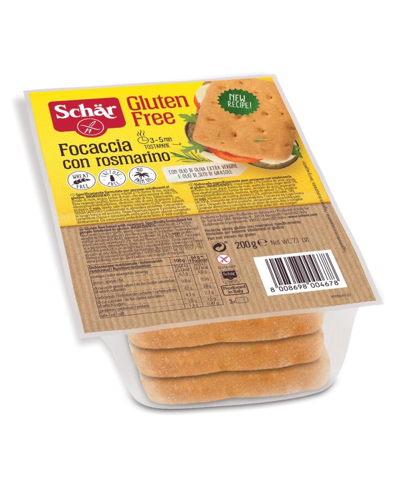 SCHAR FOCACCIA C/ROSMARINO200G