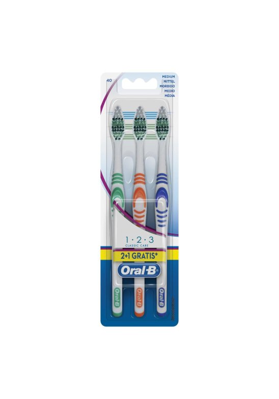 ORALB 123 CLASSIC CARE SPAZZ3P