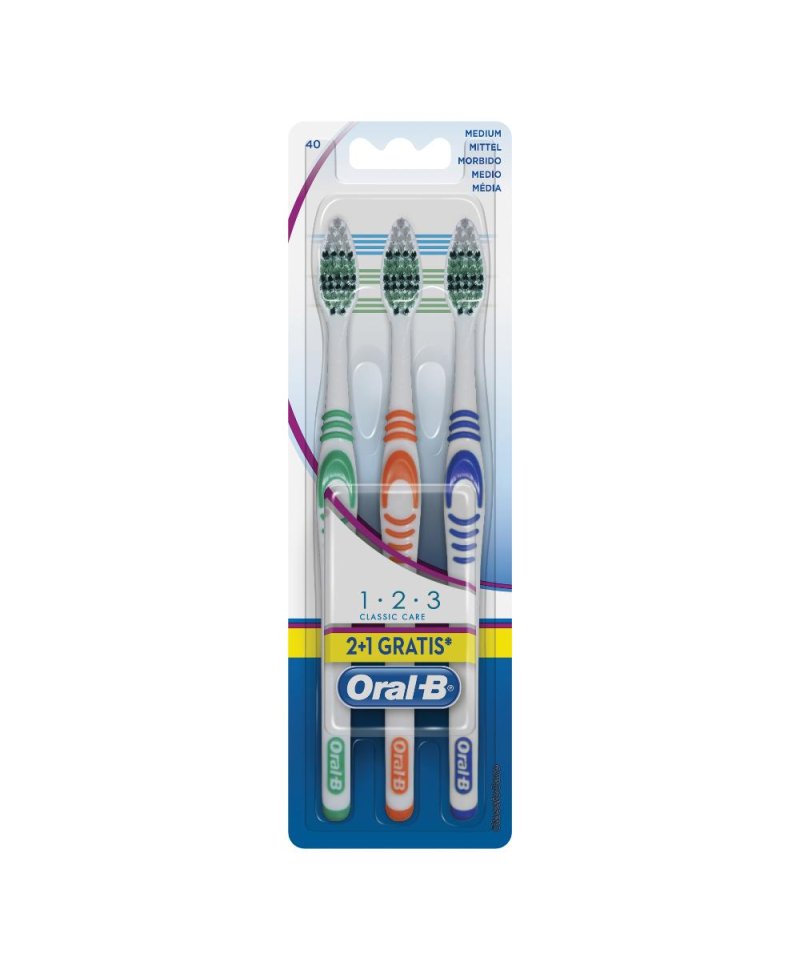 ORALB 123 CLASSIC CARE SPAZZ3P