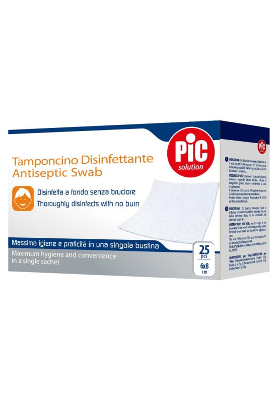 PIC TAMPONI DISINFETTANTI 25PZ