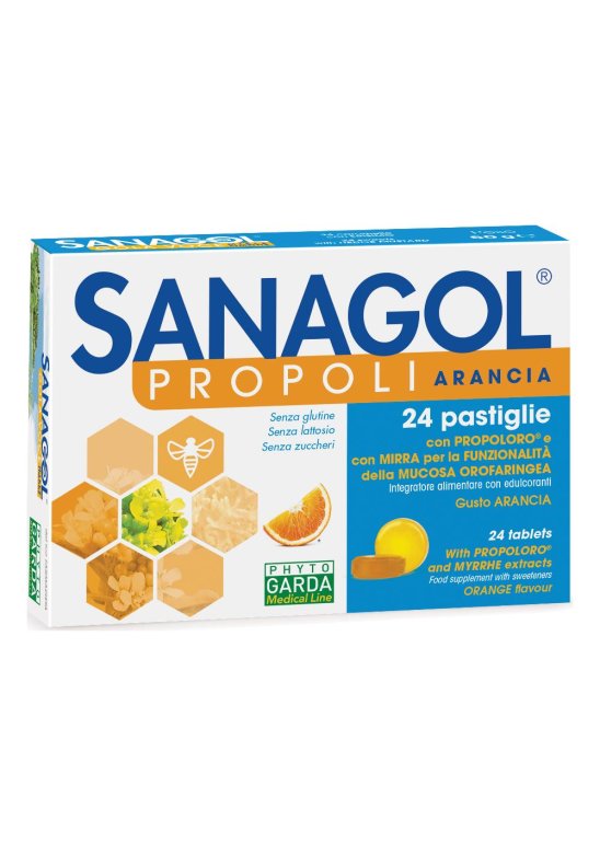 SANAGOL PROPOLI S/Z ARANCIA 24