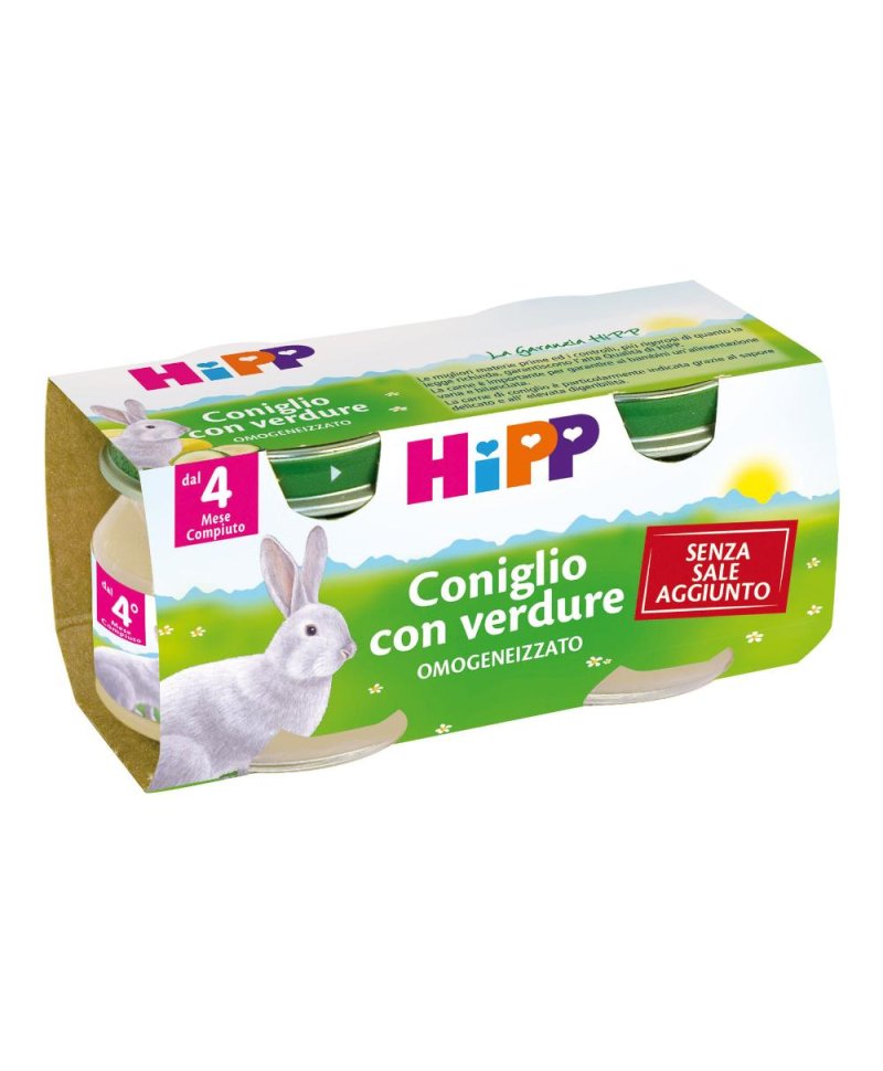 HIPP OMOG CONIGLIO 80G 2PZ