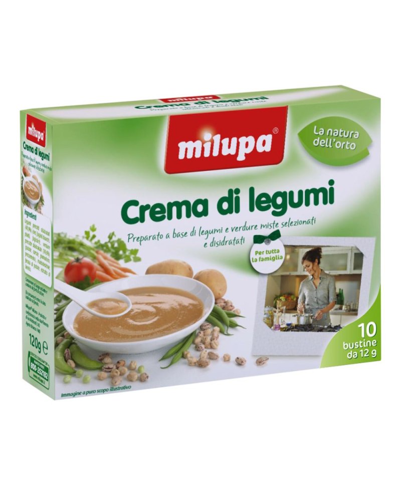 MILUPA CREMA DI LEGUMI 10X12G