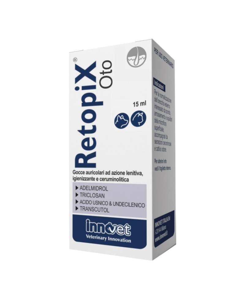 RETOPIX OTO GOCCE AURICOLARI 15 mL lenitive e ceruminolitiche