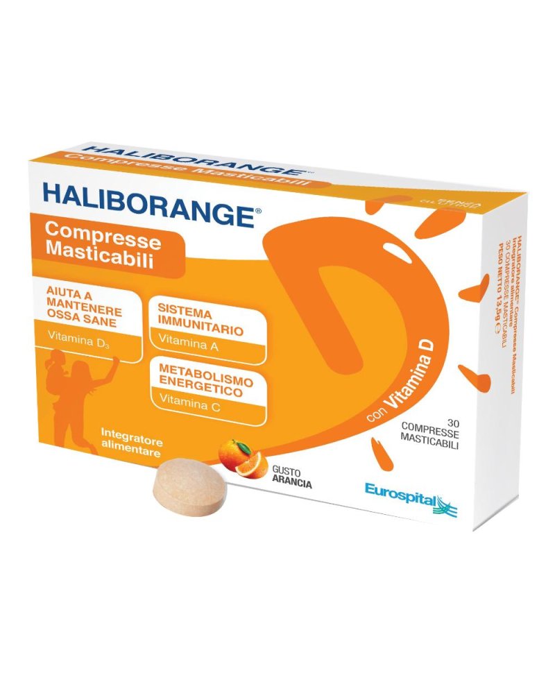 HALIBORANGE 30 Compresse MASTICABILI